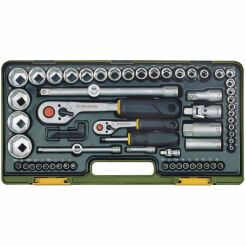 Proxxon Klucze nasadowe (1/4",1/2") 23286 65szt.