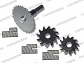 Wolfcraft Frezy piłkowe do drewna kpl. 3 szt. 3253