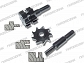 Wolfcraft Frezy do wpustów kpl. 3 szt. 3254