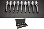 Neo Klucze ampułowe torx 08-708 9szt.