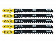 Yato Brzeszczoty do wyrzynarek HCS do drewna 6 TPI 5 szt. YT-3403