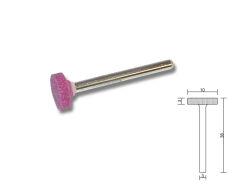 Kennedy Frez szlifierski z rubenitu tarcza 10 mm (B173)