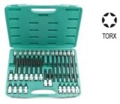 Jonnesway kpl kluczy ampułowych Torx z nasadkami 1/2" S07H4932S  33 szt.