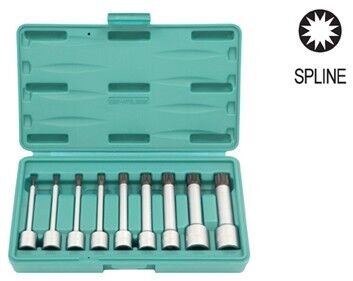 Jonnesway zestaw 26 kluczy ampułowych 12-kt. Spline z nasadkami 1/2" S64h4126S