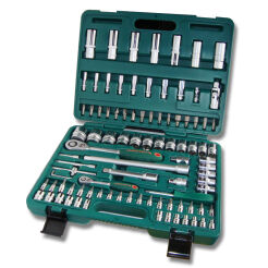 Jonnesway Klucze nasadowe 1/4" i 1/2" S04H52494S omplet 94 szt.