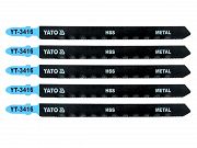 Yato Brzeszczoty do wyrzynarek HSS do metali 21 TPI 5 szt. YT-3416