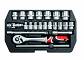 Yato Klucze nasadowe 3/8" 22 szt. YT-3856