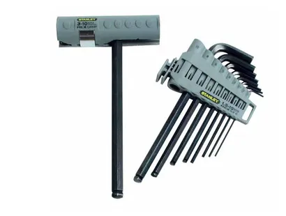 Stanley Klucze imbusowe 6-kt. z uchwytem 1.5-10mm 0-89-904 