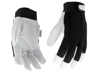 Yato Rękawice robocze skóra rozm. 9 czarne YT-746391 - 2