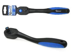 Geko Grzechotka powlekana wygięta 1/2" 72T  G10177