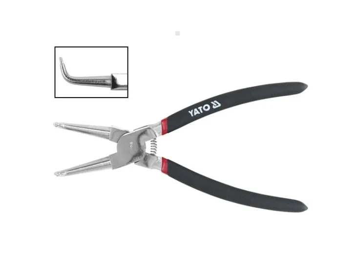 Yato Szczypce do pierścieni Segera wewnętrzne wygięte 150mm YT-2143 