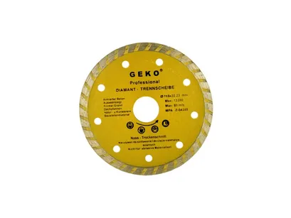 Geko Tarcza diamentowa do cięcia Turbo Profi 115x2mm G00260 
