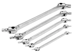Yato Klucze wpustowe Torx z przegubem 5szt. T15-T55 YT-05320