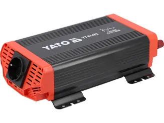 Yato Przetwornica napięcia samochodowa 12V / 230V 600W YT-81482 - 5