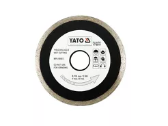 Yato Tarcza diamentowa do cięcia glazury pełna 115x2,1mm YT-6012