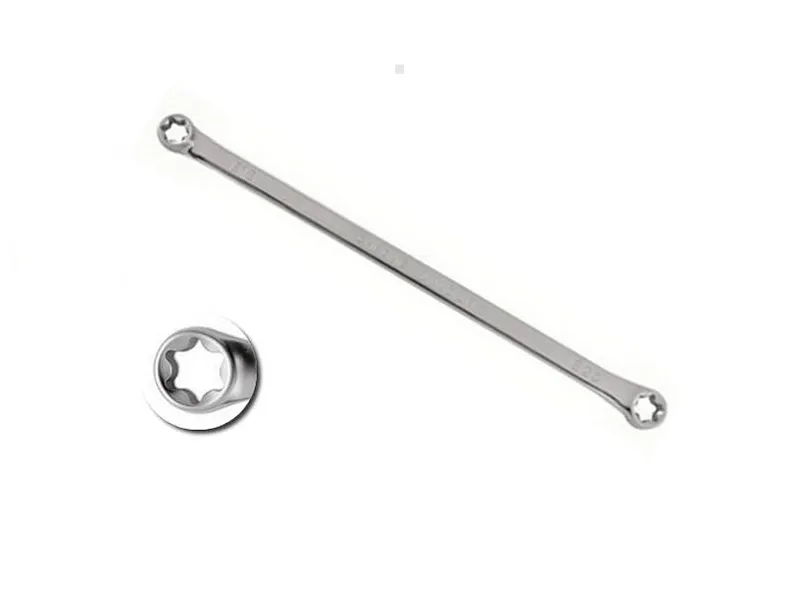 Jonnesway Klucz oczkowy dwustronny Torx bardzo długi E22xE24 W962224 
