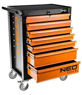NEO Tools Szafka warsztatowa 7 szuflad z 176 narzędziami 84-222-12 - 12