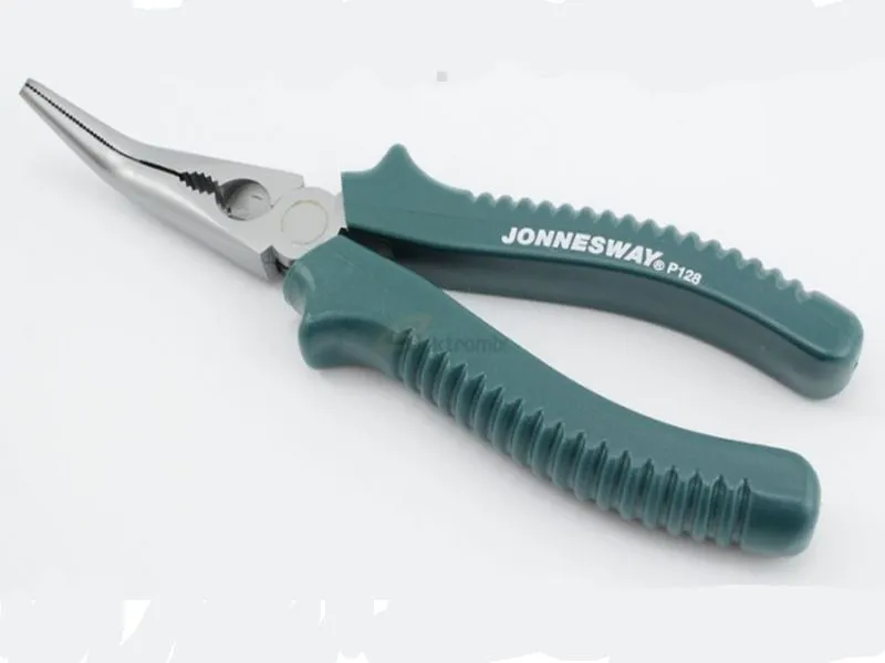 Jonnesway Szczypce wydłużone zagięte 200mm P1218 