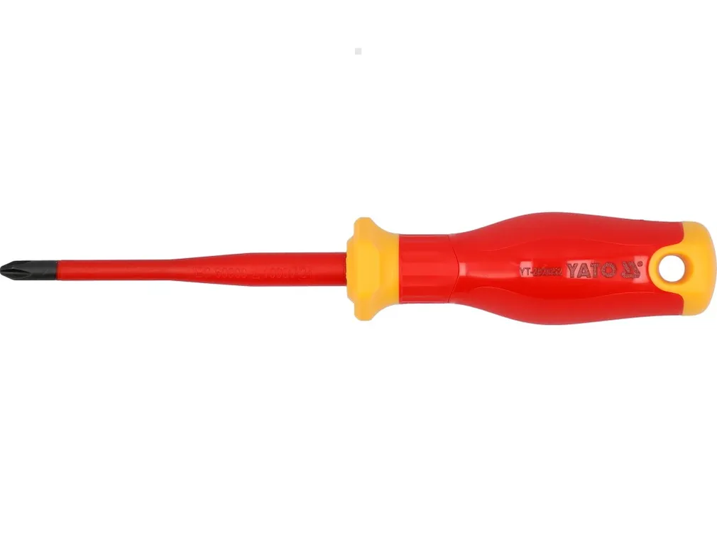 Yato Wkrętak izolowany extra slim PH2x100mm YT-282652