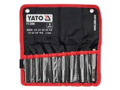 Yato Wycinaki do otworów w skórze kpl. 9 szt. YT-3590 
