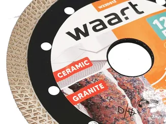 Waart Tarcza diamentowa 125 mm do gresu i płytek ceramicznych W23D512 - 2
