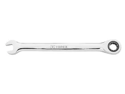 Topex Klucz płasko oczkowy z grzechotką 22mm 35D749 