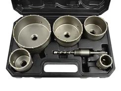 Geko Otwornice z widią do betonu zestaw 40-125mm G39980