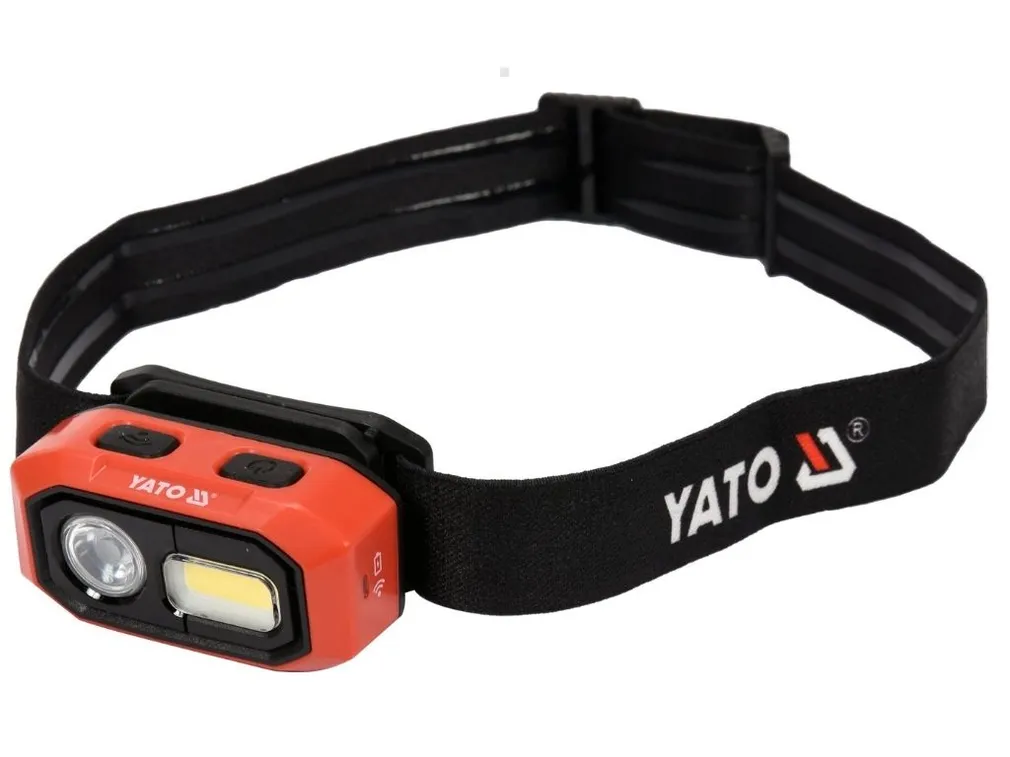 Yato Latarka czołowa akumulatorowa 480 lm YT-08592