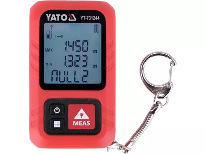 Yato Dalmierz laserowy brelok do kluczy 30 m YT-731244