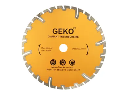 Geko Tarcza diamentowa do granitu 230mm głębokie cięcie G00226 