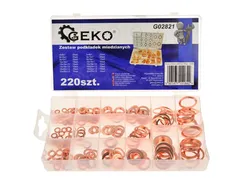 Geko Podkładki miedziane 220 szt. G02821