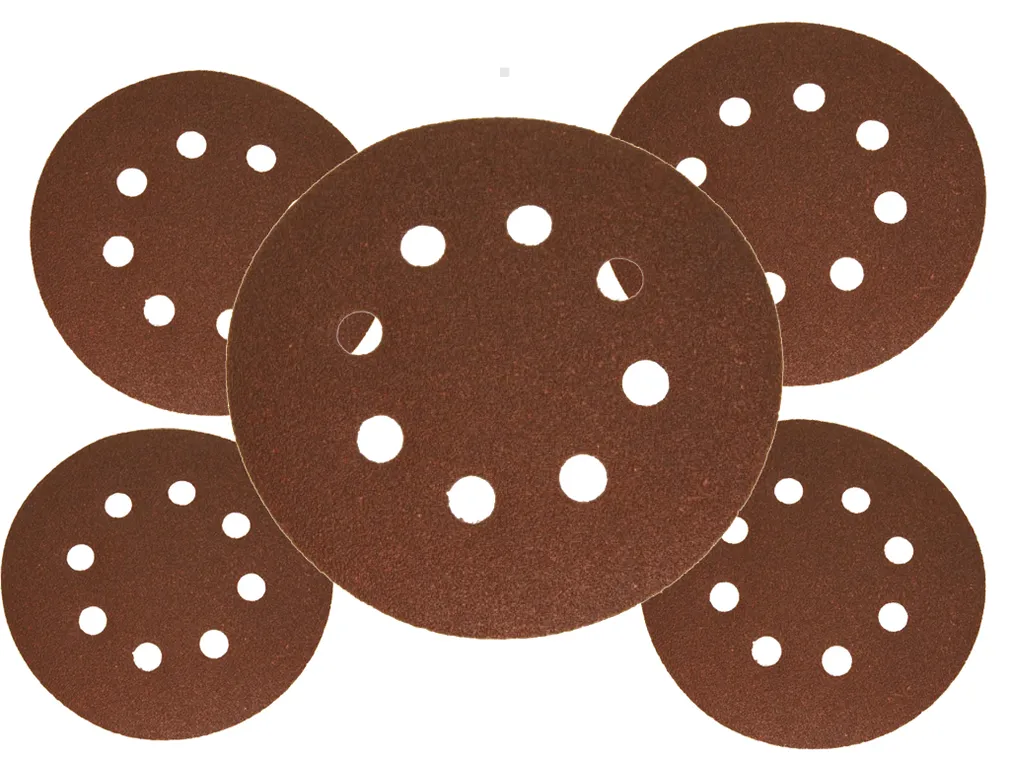 Drel Papier ścierny na rzep krążek 125mm P180 5szt. CON-RPH-1318 