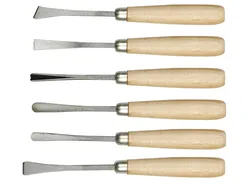 Vorel Dłuta snycerskie 6 szt. hobby 2570