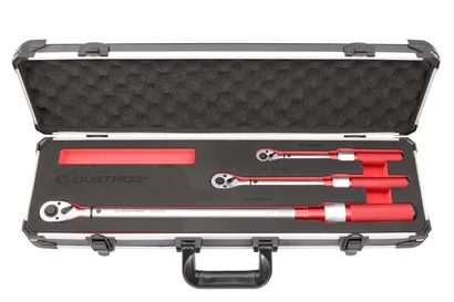 Quatros Zestaw kluczy dynamometrycznych 2–330Nm 3 szt. QS59004