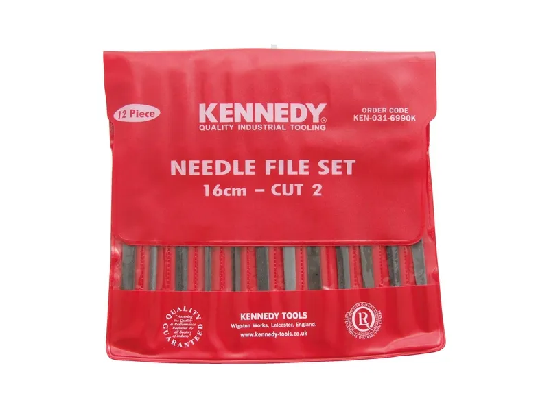 Kennedy Zestaw pilników igiełkowych ślusarskich 12szt. 14cm KEN0315990 