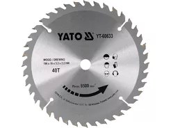 Yato Tarcza widiowa do drewna 190x40Tx16mm profesjonalna YT-60633