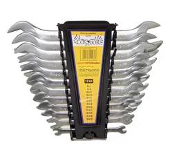Drel Klucze płaskie dwustronne Crv kpl. 12szt. CON-IP-6133 