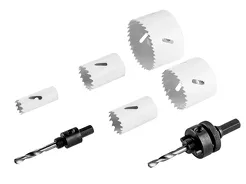 Verto Zestaw otwornic do metalu bimetalowych  5szt, 19-68mm 60H968