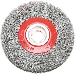 Verto Szczotka druciana tarczowa do szlifierki stołowej 125mm 62h210
