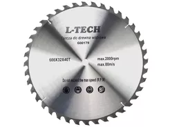 Geko Tarcza do cięcia drewna 600x32mm 40z. G00179 