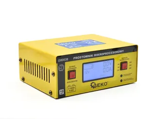 Geko Prostownik mikroprocesorowy LCD 6/12/24V G80038 - 3