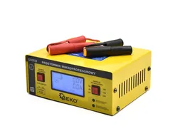 Geko Prostownik mikroprocesorowy LCD 6/12/24V G80038