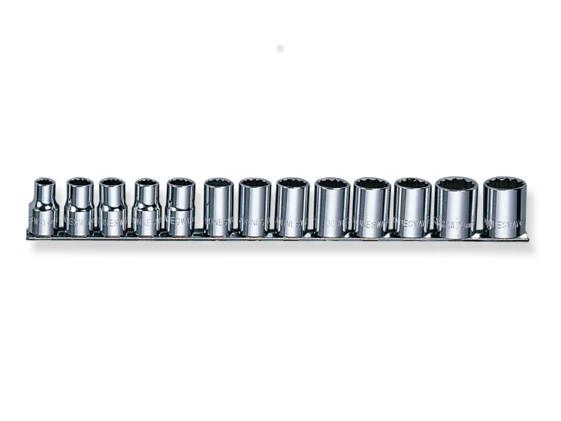 Jonnesway Komplet nasadek calowych 12-kt 1/2