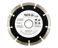 Yato Tarcza diamentowa do cięcia betonu segmentowa 125x2,2mm YT-6003 