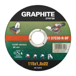 Graphite Tarcza do cięcia kamienia 230x3,2mm 57h725 