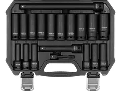 Yato Zestaw nasadek udarowych długich 8-24mm 1/2" YT-10556