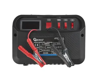 Geko Prostownik z rozruchem 12V / 24V do 380Ah G80015 - 4