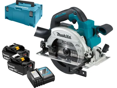 Makita Pilarka tarczowa 18V 165mm 2x5Ah DHS661RTJU