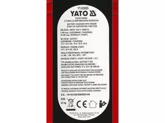 Yato Prostownik z rozruchem 20–1000 Ah YT-83065 - 7