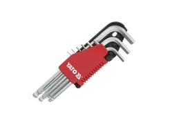 Yato Klucze imbusowe hex z kulką 9 szt. YT-0505 